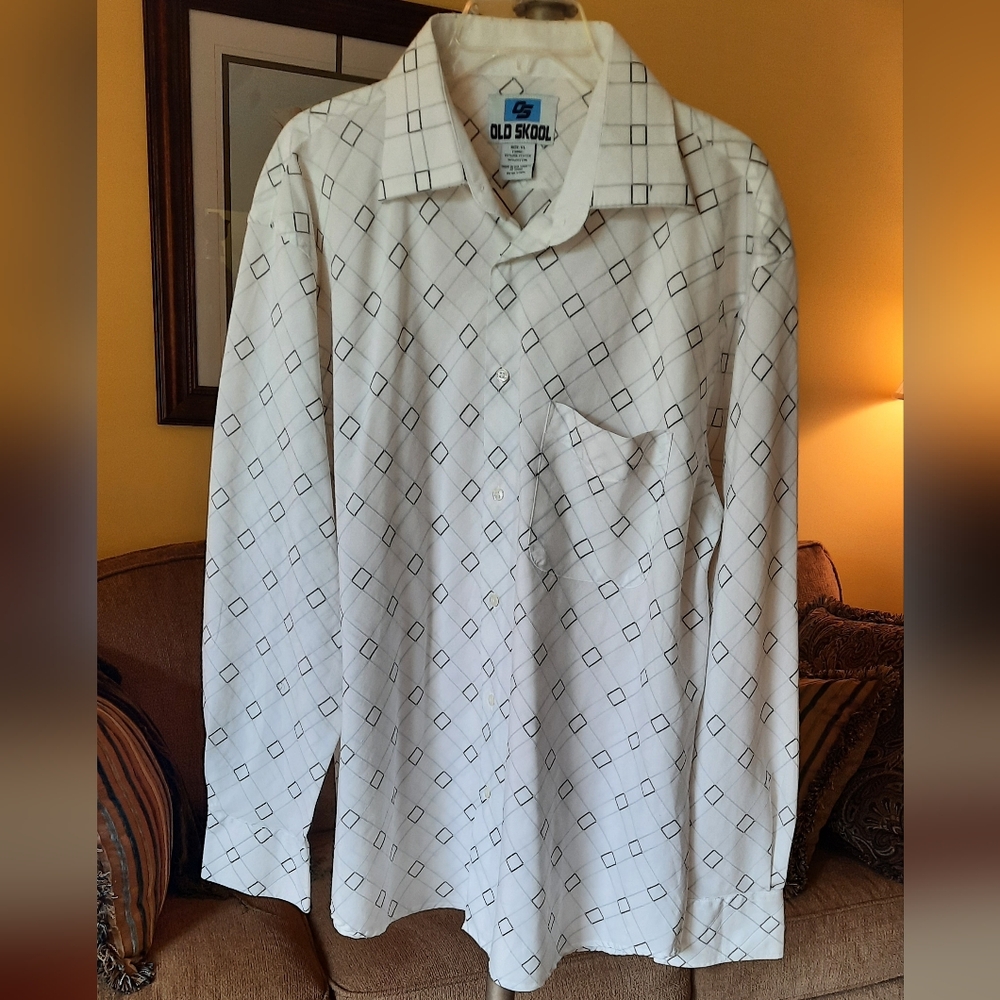 Men's Old Skool Long Sleeve Shirt